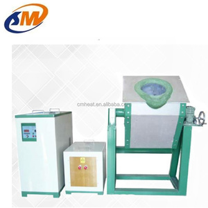 Mini horno de inducción eléctrico Industrial precio, horno de fusión por inducción para fundir hierro, restos de acero, aluminio, platino