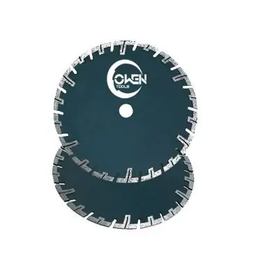 Cold-Pressed Segmented Saw Blade With T Type Protective Segment