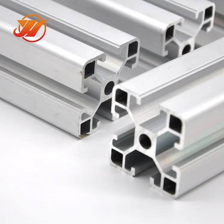 Fabricação de obras 40x40 3030 200*50 20x20 slot de 2040 v fornecedor oem perfil de alumínio preço por kg