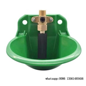 Hayvancılık plastik otomatik tiryakisi koyun/keçi/sığır/inek içme su kasesi ile metal vana - Product Image 2