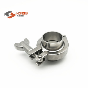 OEM tùy chỉnh SS304 SS316L không gỉ vệ sinh có thể điều chỉnh phụ kiện đường ống cho ferrule TC kẹp triclover - Product Image 4