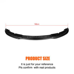 Carbon Fiber <strong>E92</strong> Front Bumper Lip for <strong>BMW</strong> 3 Series <strong>E92</strong> 328i 335i 2Door Not M3 M Sport 2007-2010 - Product Image 5