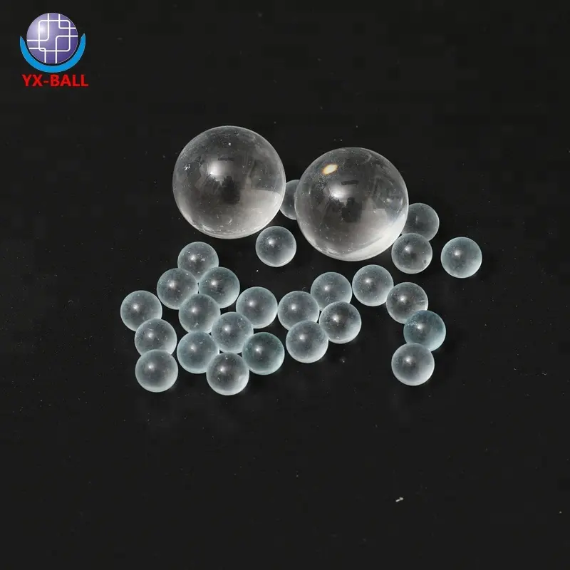 Haute précise 3mm4mm5mm6mm 8mm 9.525mm 10mm 12mm 16mm 20mm 25mm clair solide boule de verre