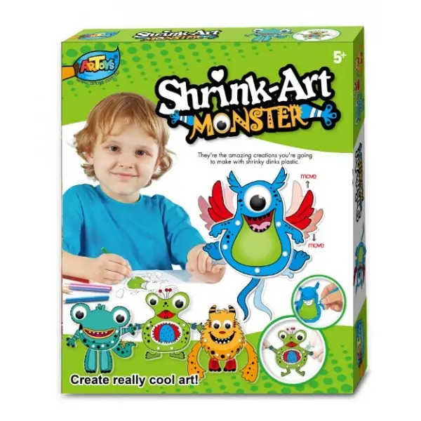 Kit de plástico para manualidades de niños, arte Popular para el mercado