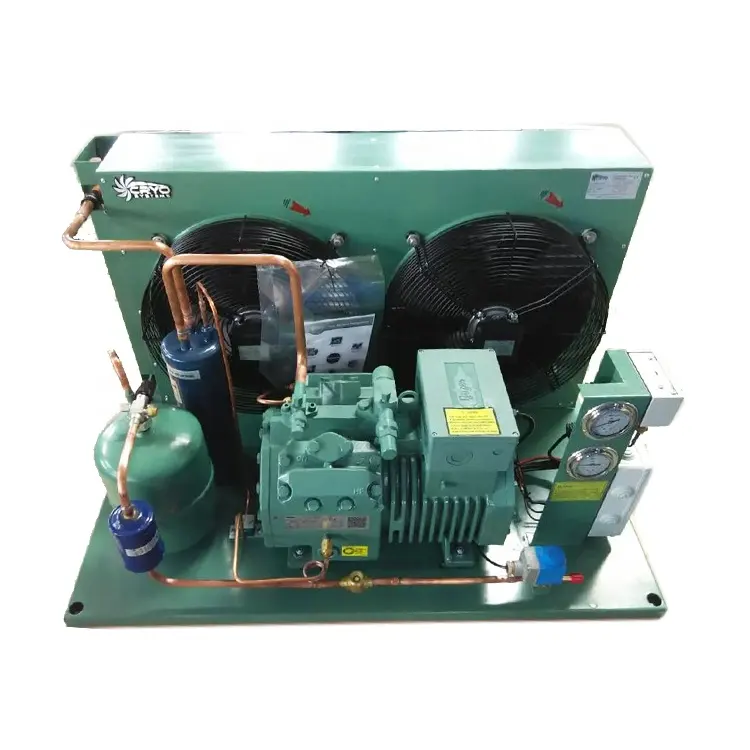 Compressor de refrigeração, unidade condensadora para congelar alimentos comercial