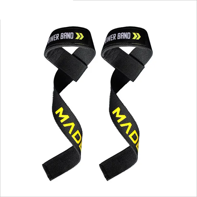 Cinghie di sollevamento per palestra personalizzate cinturini da polso per Fitness cinturino da polso imbottito per sollevamento pesi