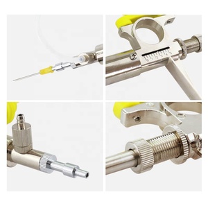 Factory Direct Supply Auto Injector Veterinary Syringe 5ml Automatic Vaccination Continuous Syringe With Bottle for <strong>Injection</strong> - Product Image 6