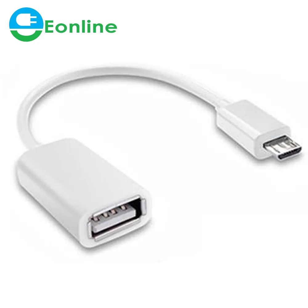 USB 2,0 Buchse auf Micro USB Männlichen Adapter Kabel Mit OTG Funktion Für Samsung Xiaomi Huawei OTG micro adapter