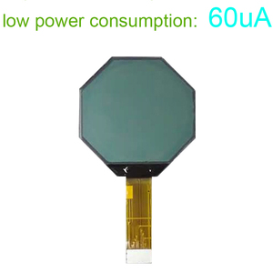 Astuto Della Vigilanza FSTN Rotonda TFT Modulo Display LCD Da 1.1 Pollici 128*128 Dots Rotonda Display - Product Image 3