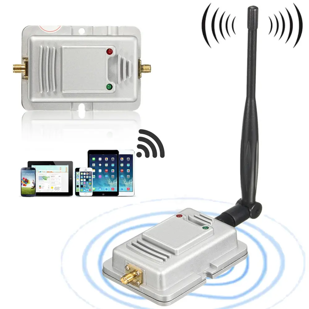 Kapalı güç wifi genişletici, 2 W wifi sinyal amplifikatör, wifi wlan kablosuz tekrarlayıcı booster
