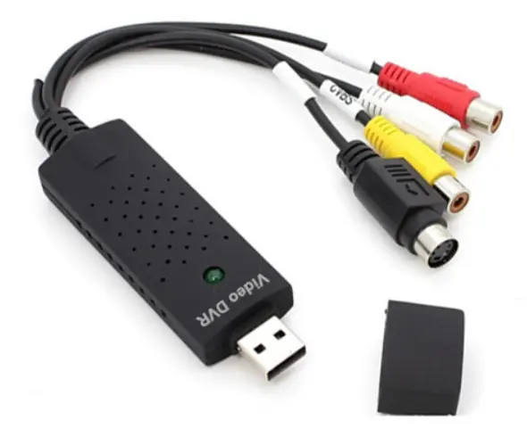 USB 2.0 Video Capture USB 2.0 4CH Video Audio Adapter Capture 4 canali CCTV DVR Card Per Il Computer Portatile Win7