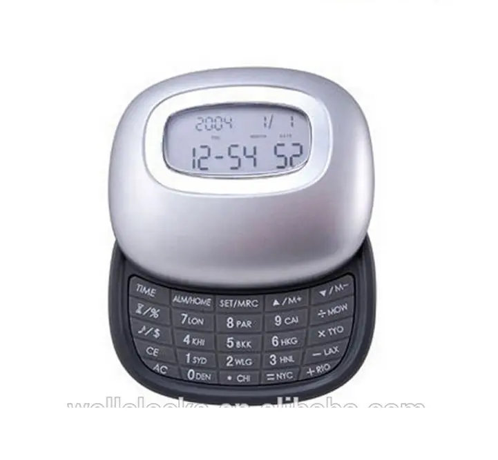 Fermeture coulissante de style moderne Mini calculatrice de taille à 8 chiffres Scientific