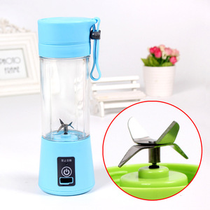 Çin tedarikçisi OEM taşınabilir Blender fincan meyve mikser 4 bıçakları 3D 380ml USB meyve sıkacağı bardağı - Product Image 5