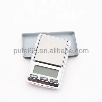 Popular mini digital pocket Escala de pesaje PT-325