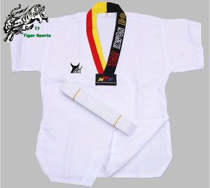 Özel yapılmış nakış yaka taekwonds üniforma tkd dobok