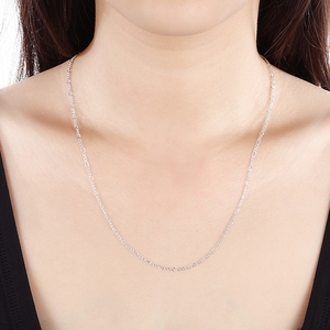 2MM 925โซ่เงินโซ่ชุบเงินโซ่เครื่องทำ - Product Image 6
