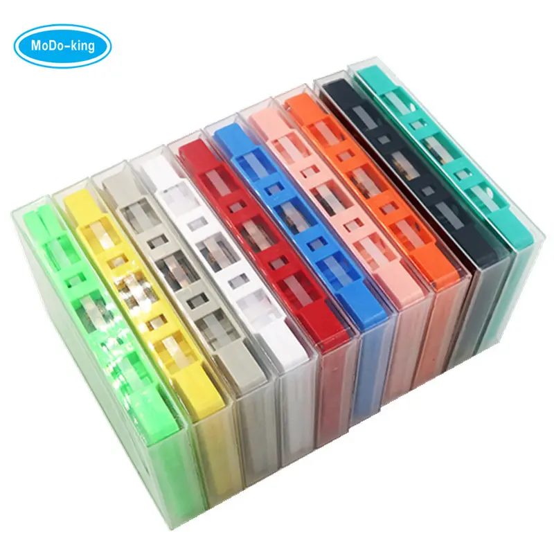 Venta al por mayor de la fábrica de Shenzhen y cintas de Cassette en blanco de colores personalizadas