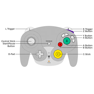 Mando clásico con cable oficial para Nintendo Gamecube NGC, nuevo - Product Image 2