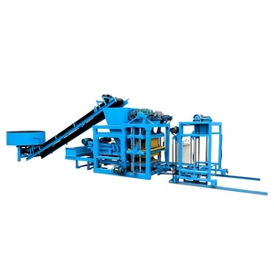 Hempcreto máquina de bloques entre bloqueo máquina de fabricación de bloques QT4-25 alemán Semi automática de bloques de hormigón máquinas - Product Image 5