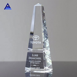 ที่ไม่ซ้ำกันที่กำหนดเองขายส่งคริสตัล Obelisk รางวัล Trophy เช่นอิสลามของขวัญของที่ระลึก - Product Image 2