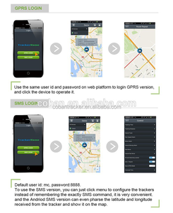 Coban gps gprs protocolo tk103B con la plataforma de seguimiento de software - Product Image 4