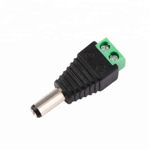 公母DC电源连接器2.1毫米 * 5.5毫米插头到螺丝接线盒电气端子连接器插头到螺丝 - Product Image 3