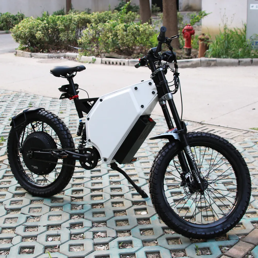 La più potente bici elettrica da 12000w monster electric bike