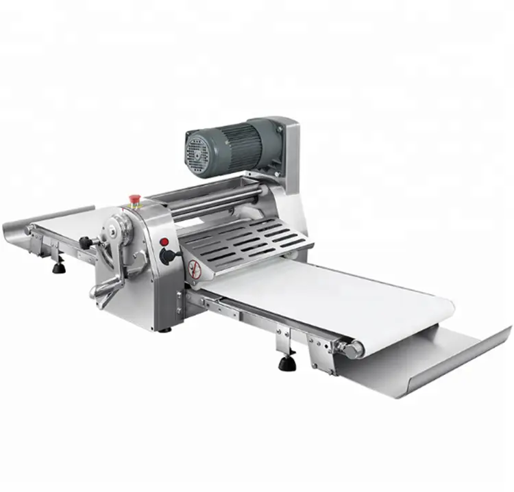 Máquina laminadora de masa de Pizza para pastelería, cocina comercial, 520mm, para panadería