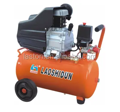 Made in China 2.5HP 24L VITE COMPRESSORE D'ARIA DIRETTO DRIVEN LUBRIFICAZIONE AD OLIO PORTATILE COMPRESSORI D'ARIA di ATLAS COPCO