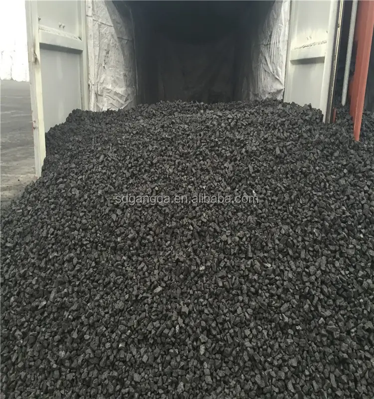 Çin koklaştırmayı kömür met kok 30mm 80mm düşük kül