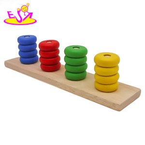 Yüksek kaliteli 14 adet bebek öğretim yardım kombinasyonu ahşap montessori oyuncaklar için 3 + yaş W12F033 - Product Image 4