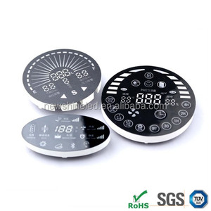 Pantalla LED de 7 segmentos de color RGB personalizada al por mayor, señalización Digital, pantalla led de 7 segmentos personalizada para instrumentos de temperatura