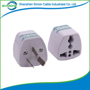 <span class=keywords><strong>3PIN</strong></span> ארה"ב סטנדרטי המרת תקע נסיעות מרובה תקע מתאם