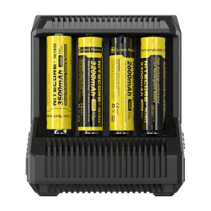 Nitecore i8マルチスロットインテリジェント充電器/8スロット30ワットdc <span class=keywords><strong>12</strong></span>ボルト3a充電器と互換性usbデバイス