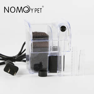 NOMOY PET Hot Sale Aquarium Accessories 120L/H 2W IPX8 Turtle tank <strong>Filter</strong> hang on <strong>Filter</strong> <strong>Small</strong> Fish tank <strong>Filter</strong> NFF-05 - Product Image 4