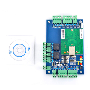 Sistema de control de acceso WG DE SEGURIDAD TCP IP basado en la web de 4 puertas de entrada Wiegand Keycard - Product Image 5