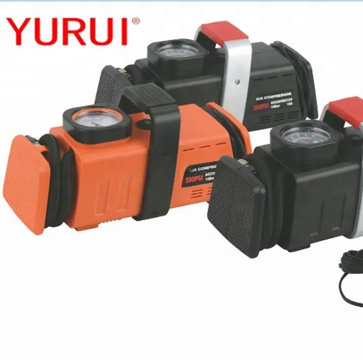 Bơm Lốp Xe Máy Nén Khí 200PSI 12V 110V 220V Trang Chủ Và Xe Hơi Sử Dụng Máy Bơm Lốp Xe Kỹ Thuật Số 110V