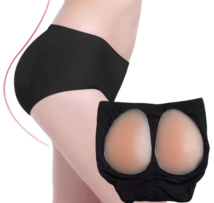 Almohadillas de silicona para glúteos para mujer, ropa interior sexy de alta calidad con control suave de cadera hasta bragas, afilador de cuerpo