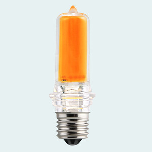 כסף בסיס e14 e12 cob הוביל הנורה קישוט נורת <span class=keywords><strong>3w</strong></span> 3000k e17 קריסטל מנורת קריסטל