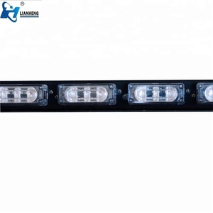 12V 24V kırmızı mavi beyaz yeşil amber LED dash visor çakarlı lamba uyarı işıkları - Product Image 4