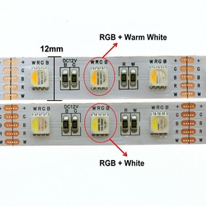 12V 24V SMD5050 SMD5050 RGB + CCT 5 in 1 RGBW RGBW LED şerit ışık - Product Image 1