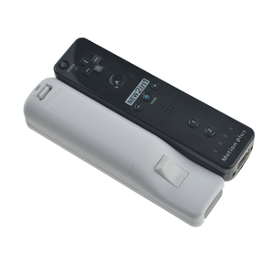 WIIリモコンシリコンケースとストラップ用の2in1内蔵モーションプラスリモートコントローラーゲームパッド - Product Image 6