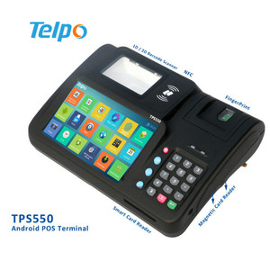 China TPS550 con lector de tarjetas/cámara/escáner de código de barras 1D/2D/impresora de dedos wcdma/wifi/ethernet contador Top Android POS Terminal - Product Image 4