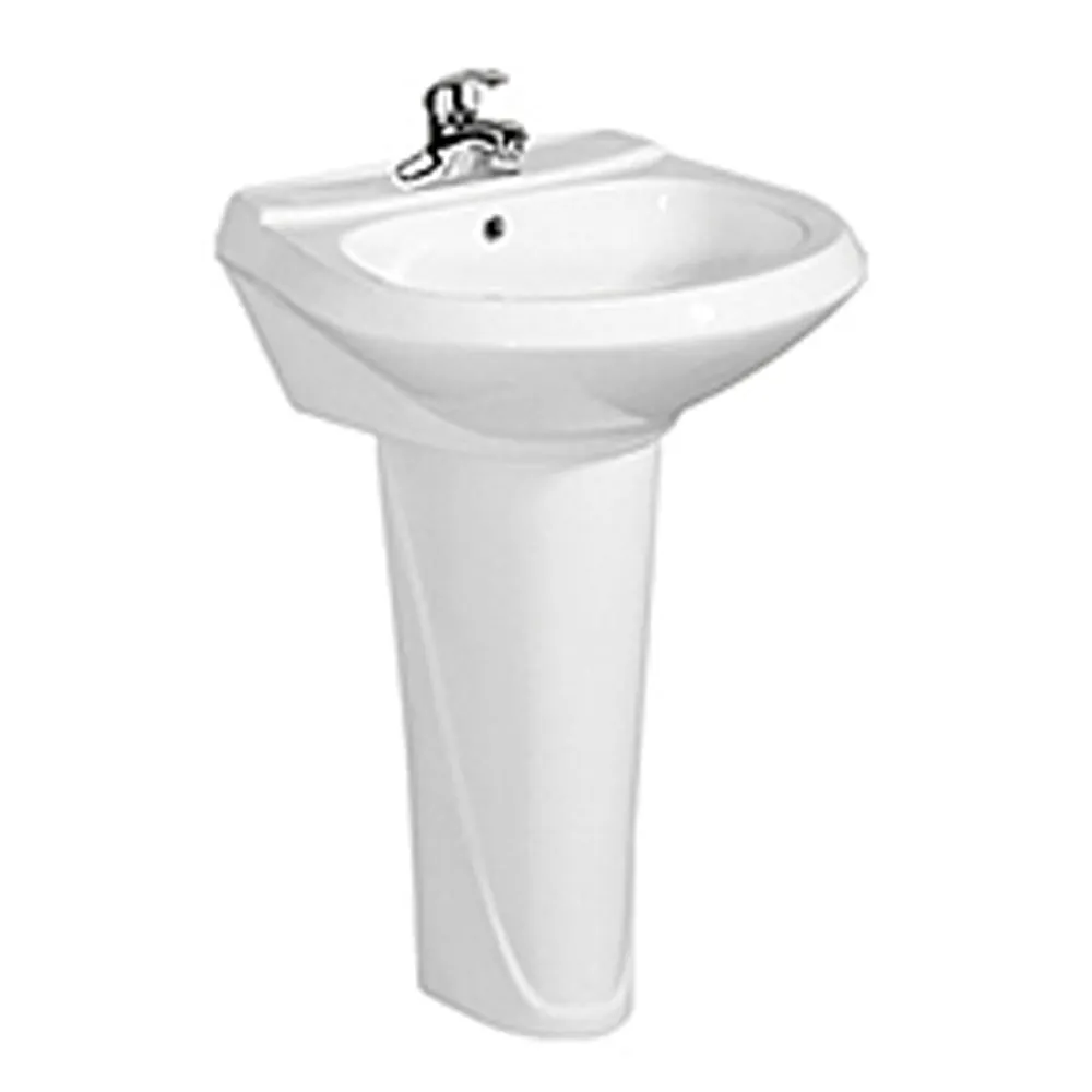 C002 High pedestal basin well design bath sinks and vanities used pedestal sink