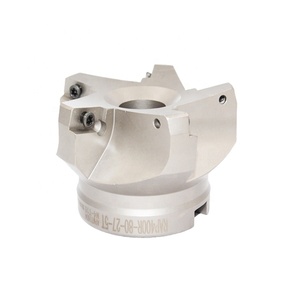 RAP400R 75 derece yatay yüz değirmeni 80mm 5-Flute yüz freze kesicisi için <span class=keywords><strong>APMT1604</strong></span> ile yüksek hızlı uç değirmeni