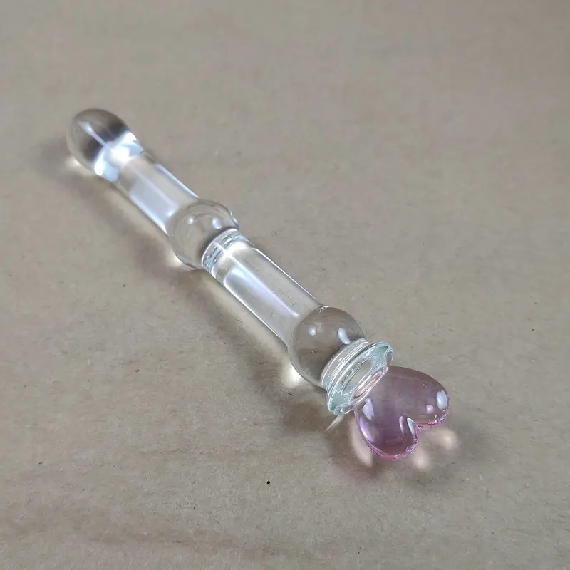 Godemichet sexy en verre en forme de cœur, jouets sexuels anaux en diamant, prise anale, Plug du vagin, fesses, pour nouveau jouet sexuel, marché, 2019