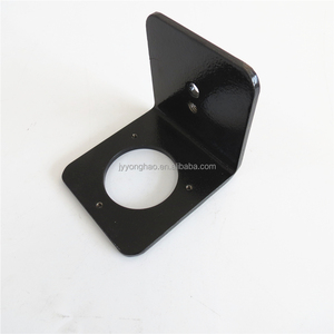 Nhà máy giá durable Tùy Chỉnh sơn tĩnh điện anten thép máng xối L shape bracket - Product Image 4