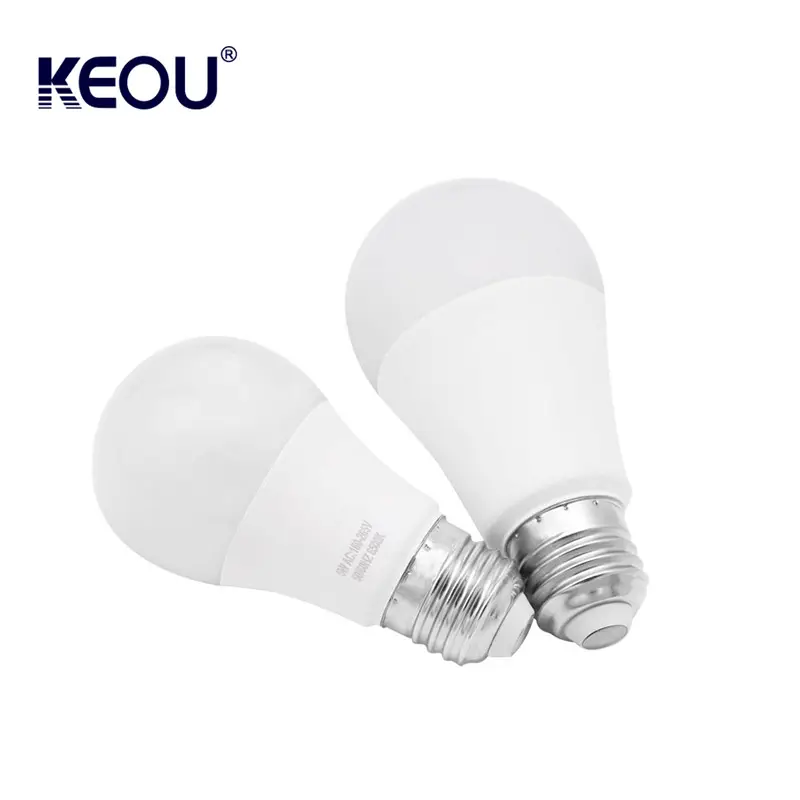 KEOU PC e14 b22 3000 K 4000 K 6500 K 9 watt a risparmio energetico della lampada interna e27 9 w led luci di lampadina
