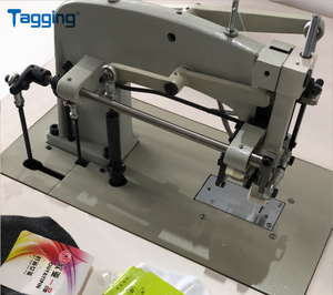 Máquina etiquetadora de hilo de algodón TM2001, máquina etiquetadora neumática de 2 hilos para tejer 1 hilo, cadena para máquina etiquetadora de calcetines - Product Image 5