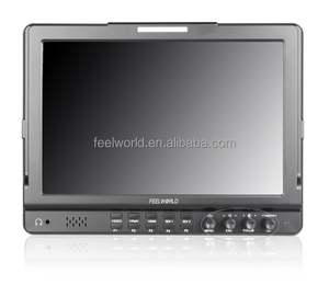 Top venda forma de onda 10.1 polegada IPS 1280*800 <span class=keywords><strong>monitor</strong></span> de transmissão com SDI HDMI componenet e entradas compostas